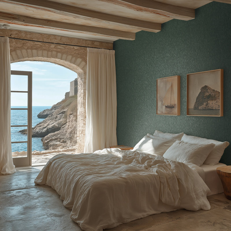 Galerie Horizon Mediterranean Charm Wallpaper, Green