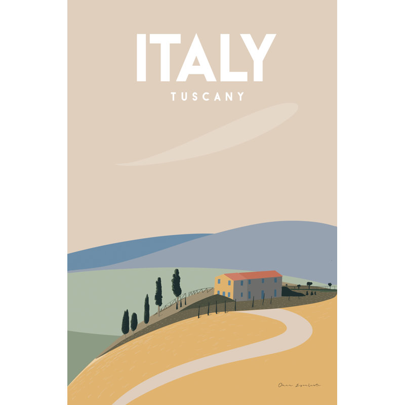 Italy by Omar Escalante - Wrapped Canvas Print, 30cm H x 46cm W x 3.8cm D