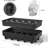 Ice Cube Trays,Silicone Ice Cube Mould Maker With Lid,Skull Head Style Mould,For Chilling Whiskey, Cocktail, Beverages,Pudding Chocolate