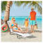 Méridienne pliante avec coussin Outsunny
