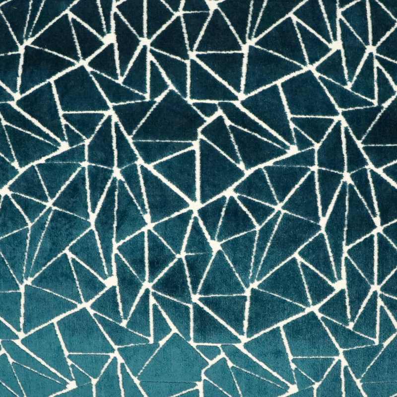 Finale Pillow Cover & Insert, Teal, Square 20"