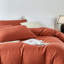 Housse de couette orange avec fermeture à glissière Kakijumn-113693382-113693370
