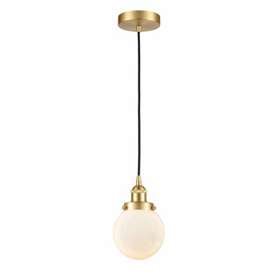 Luminaire suspendu simple à 1 lumière Frederick