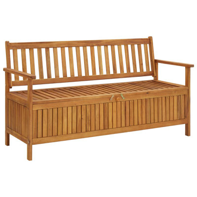 Blodwyn Wooden Garden Bench by Wildon Home