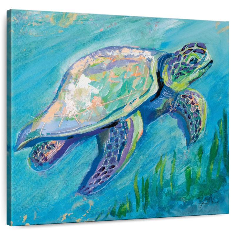 Tortue de mer lumière de bain, H 16 po x l 16 po