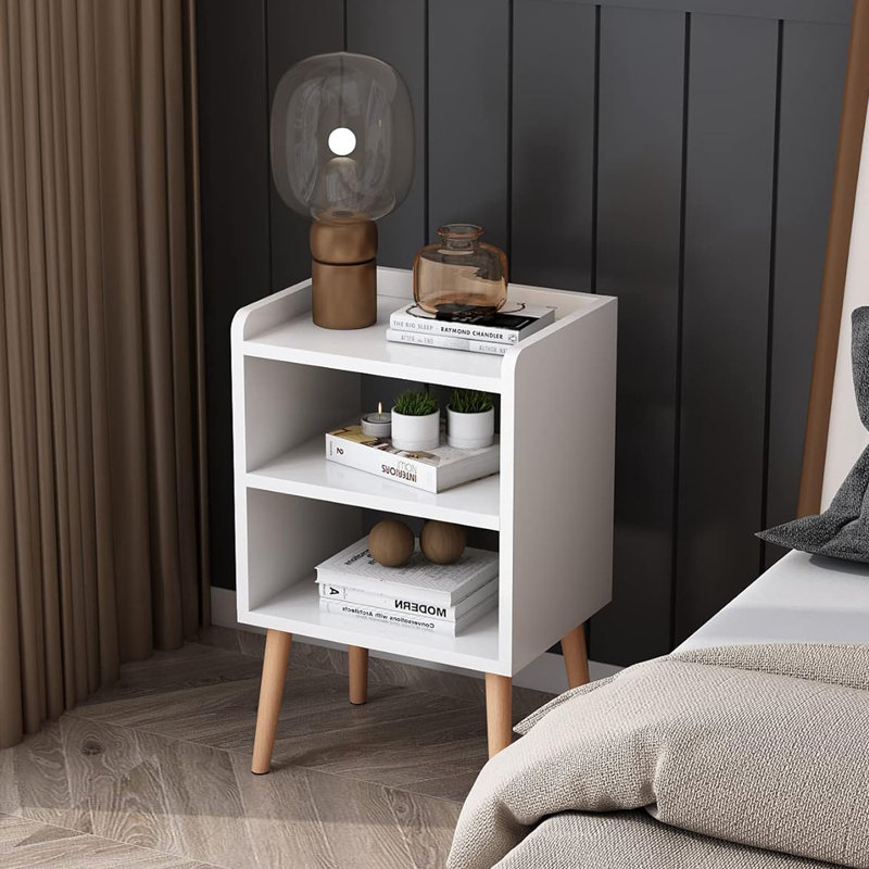 Tables de chevet, Blanc