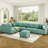 Mizuho Upholstered L-Shaped Sectional-713468159