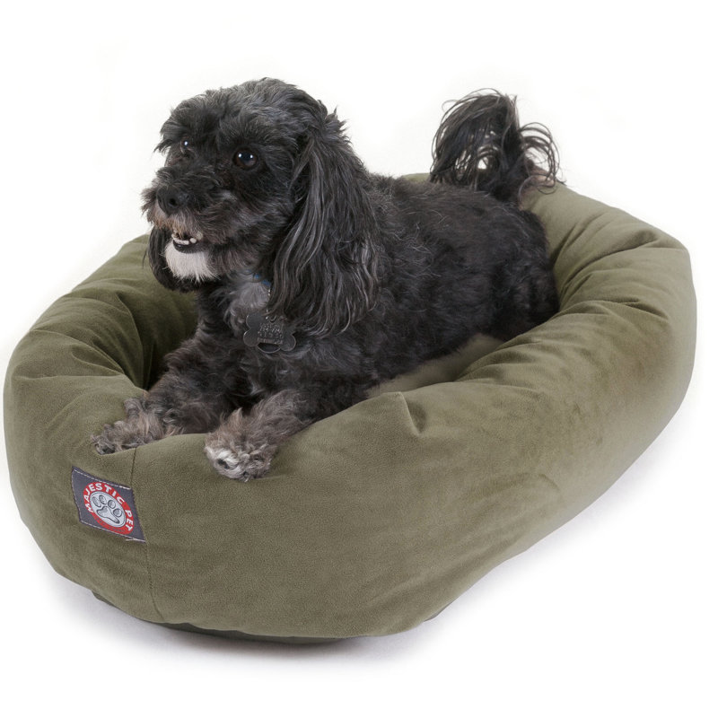 Traversin pour chien, Sauge, Très grand (l 36 po x P 52 po x H 14 po)