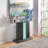 Earnest 50'' Glass Top Console Table