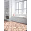 Tapis brun clair Tangier 5 pi 6 po x 7 pi 6 po