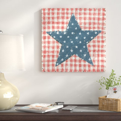 «Americana Quilt II», reproduction d'art sur toile