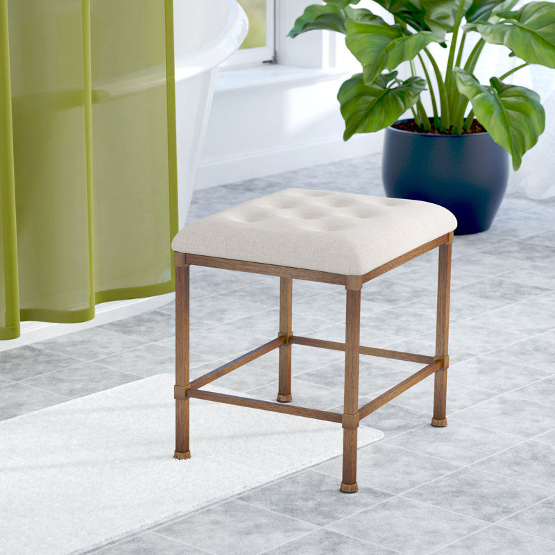 Tabouret de coiffeuse sans dossier Toni