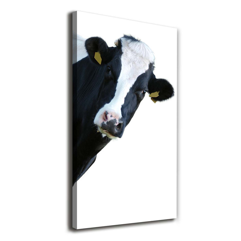A Bred Cow - Wrapped Canvas Print, 140cm H x 70cm W