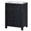 Base de meuble-lavabo simple 24 po seulement