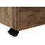 Rangement pour dossiers Modern Office - armoire brune avec roulettes et tiroirs en douceur, stratifiée, pour l'organisation