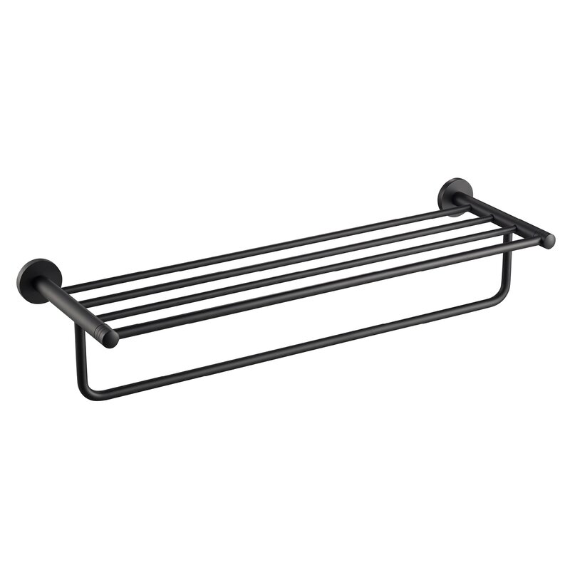 Kraus Elie Metal Accent Shelf with Towel Bar & Reviews | Wayfair