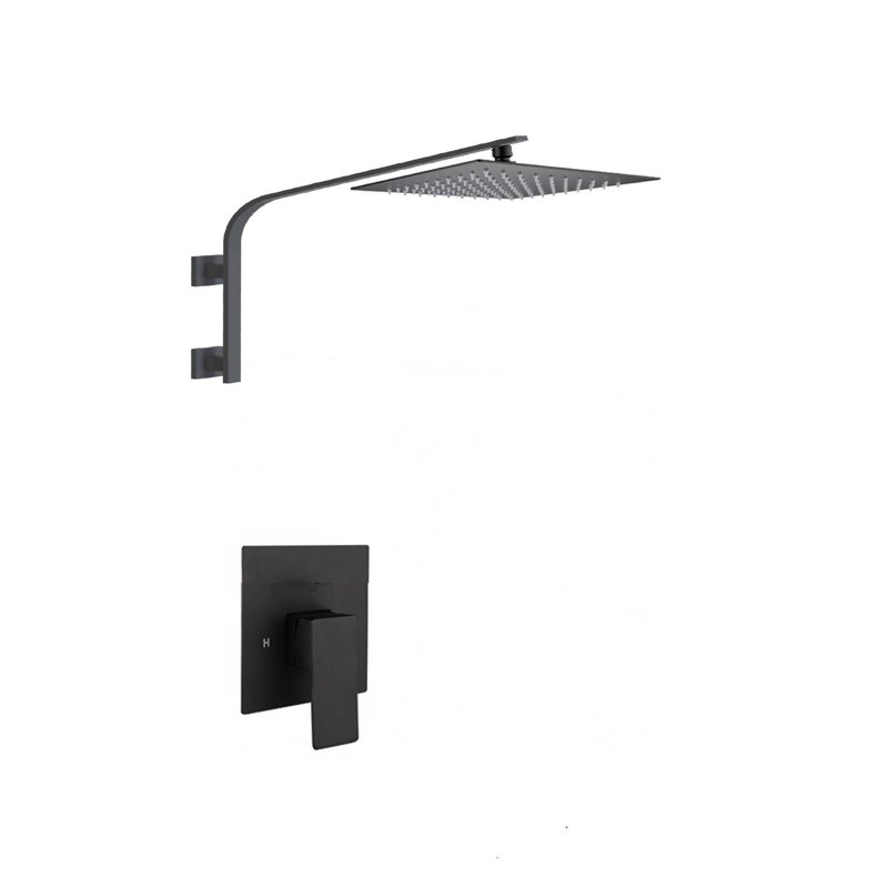 All-In-One Kit with Rough in-Valve, Matte Black