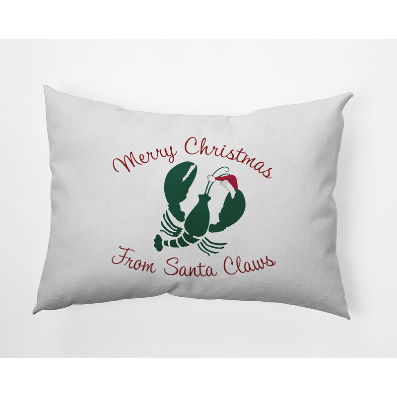 Reversible Throw Pillow, 14" x 20", Rectangular