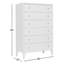 Commode 7 tiroirs Claribel