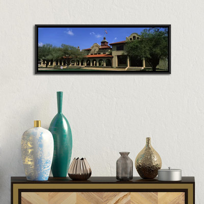 Panoramic Building, Livestock Exchange Building, Fort Worth, Texas Photographic Print on Canvas