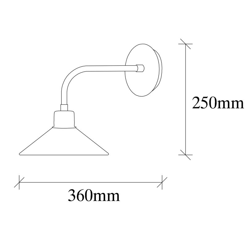 Industrial Wall Lamp, Vintage Copper Finish, 9.4 x 14.2 x 9.8 inches | Metal Body, E27 Socket (Max 40W) | IP20 Rated, Perfect for Modern & Novelty Decor | Stylish Lighting for Living Room, Bedroom, or Office Spaces