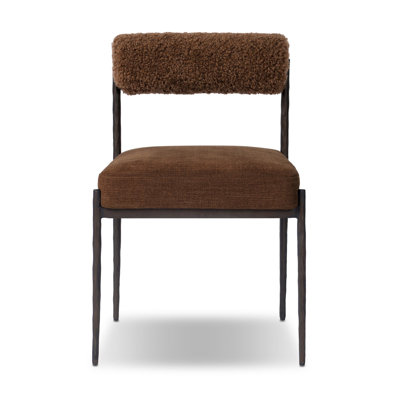 Jazelle Metal Dining Chair-Laughlin Ochre