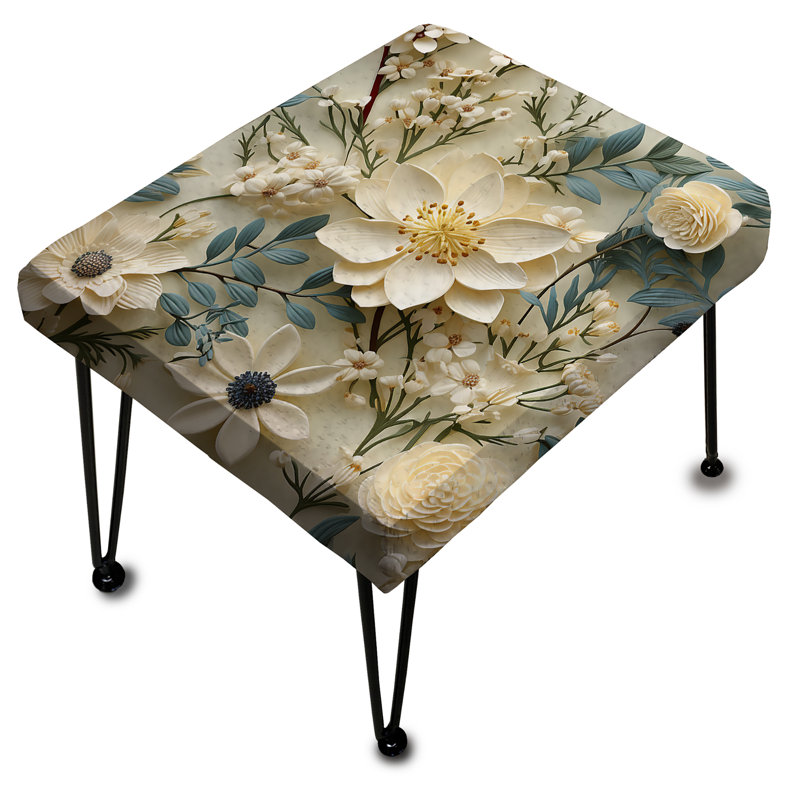 Repose-pieds Radiant Floral Inspired Floral Botanic III - Floral