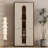 Display Cabinet with LED Lights and Glass Doors