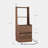 Modern Night Stand with Bookshelf-109324383