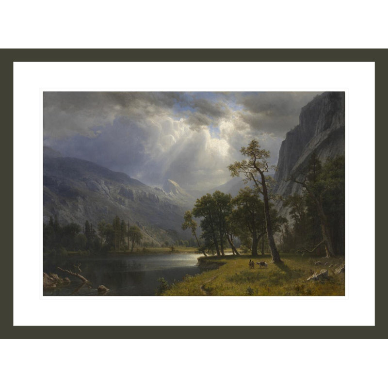 Mont Starr King Yosemite - Albert Bierstadt - Impression numérique sur toile, H 22,08 po x l 29,5 po