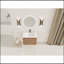 Meuble-lavabo mural 28 po avec lavabo en céramique