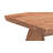 ACME Velentina End Table, Natural Finish
