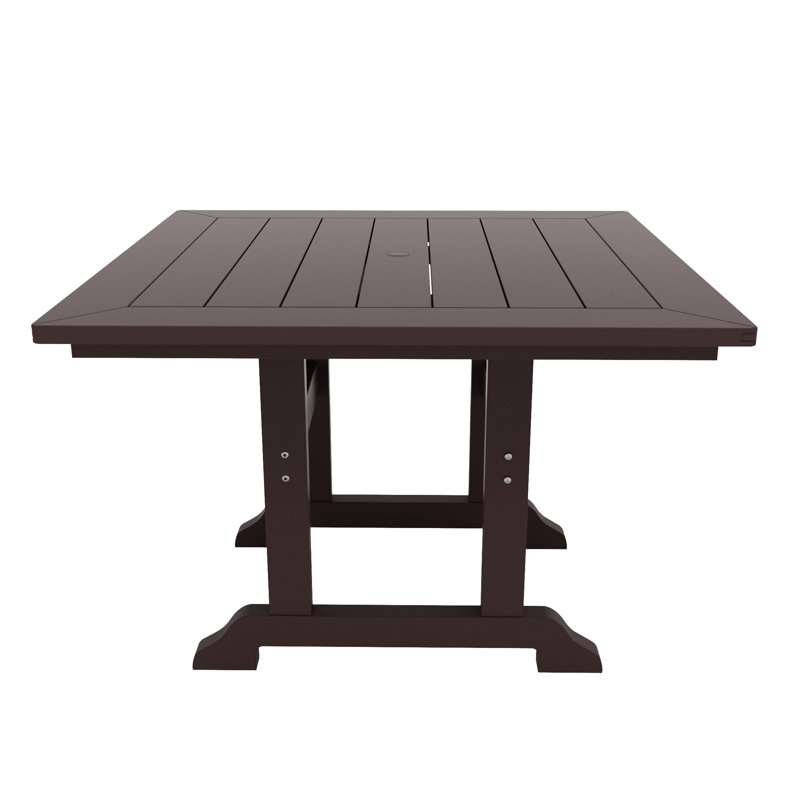 Table de salle à manger Laguna, Marron foncé