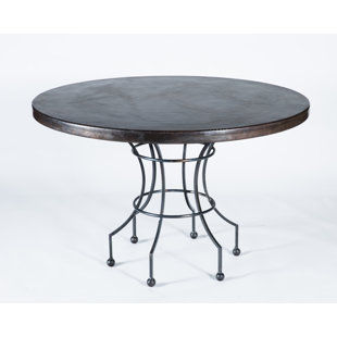 Dominic Round Metal Dining Table