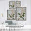 Impression encadrée FLORAL Series CCL - Bois massif-522533481