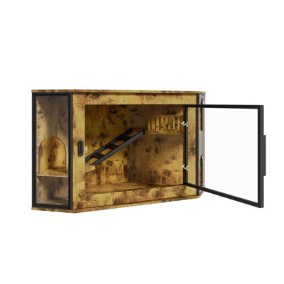 48" Corner Cat Litter Box Enclosure