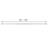 48" Adjustable Single Curtain Rod and Coordinating Finial Set-1035032542