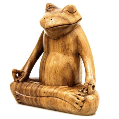 Figurine Tarrington Frog Meditates