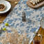 Chemin de table en coton crocheté monochrome