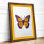 Butterfly Study Botanical - Framed Print-1086836289-1086836350