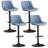 Modern Height Adjustable Swivel Bar Stools Upholstered Leather Barstool Kitchen Island Chairs With Metal Frame-1949709385