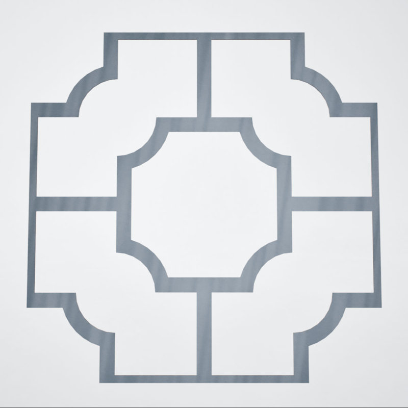 Panneaux de plafond décoratifs en acrylique 66, l 66 7/8 po x H 66 7/8 po x T 1/8 po, 66.83" H x 66.83" W x 0.125" D