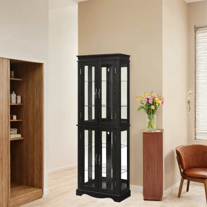 Illuminated Glass Display Cabinet