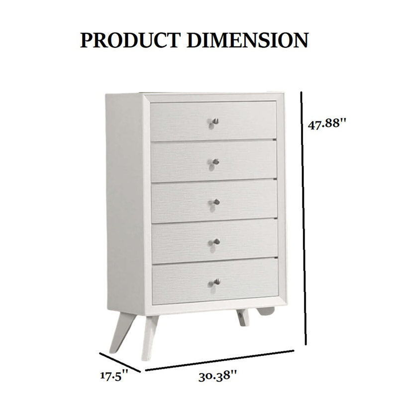 Commode de style contemporain 1pc