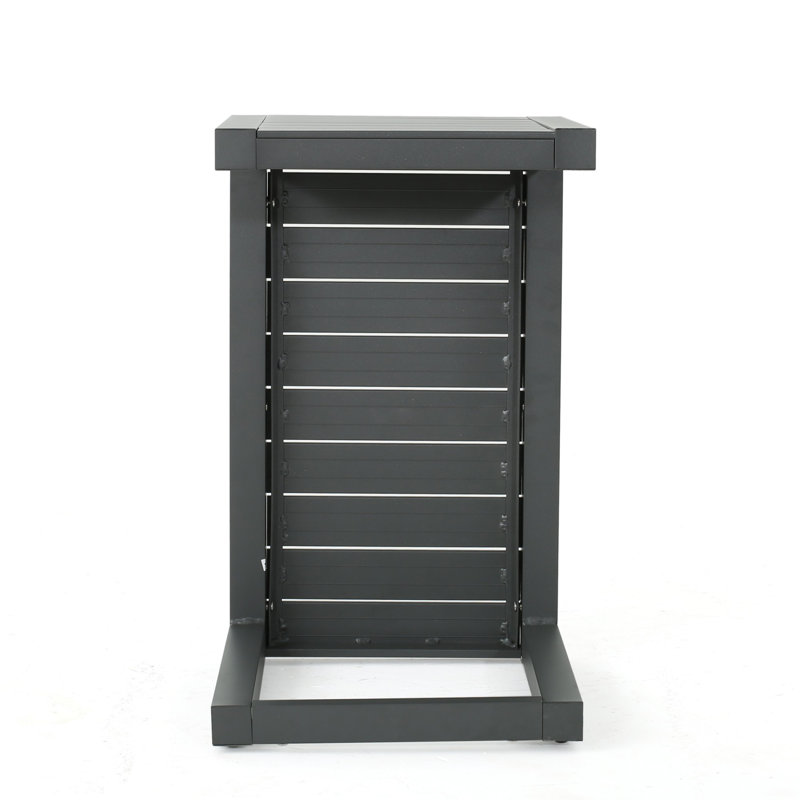 Antaqui End Table, Dark Gray