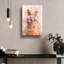 Art mural en verre épique «Flower Crown Tabby Cat 7» par Furbaby Affiliates-1365176431