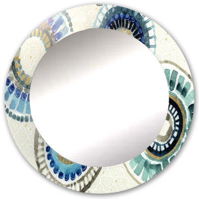Modern Timetable II Wall Mirror