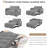 55.1-Inch Convertible Sofa Bed-2071227616