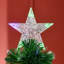 Arbre de Noël artificiel pin vert 0,5 pi avec 24 lumières DEL et base