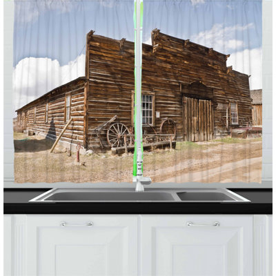 Pointed Kitchen Curtain
